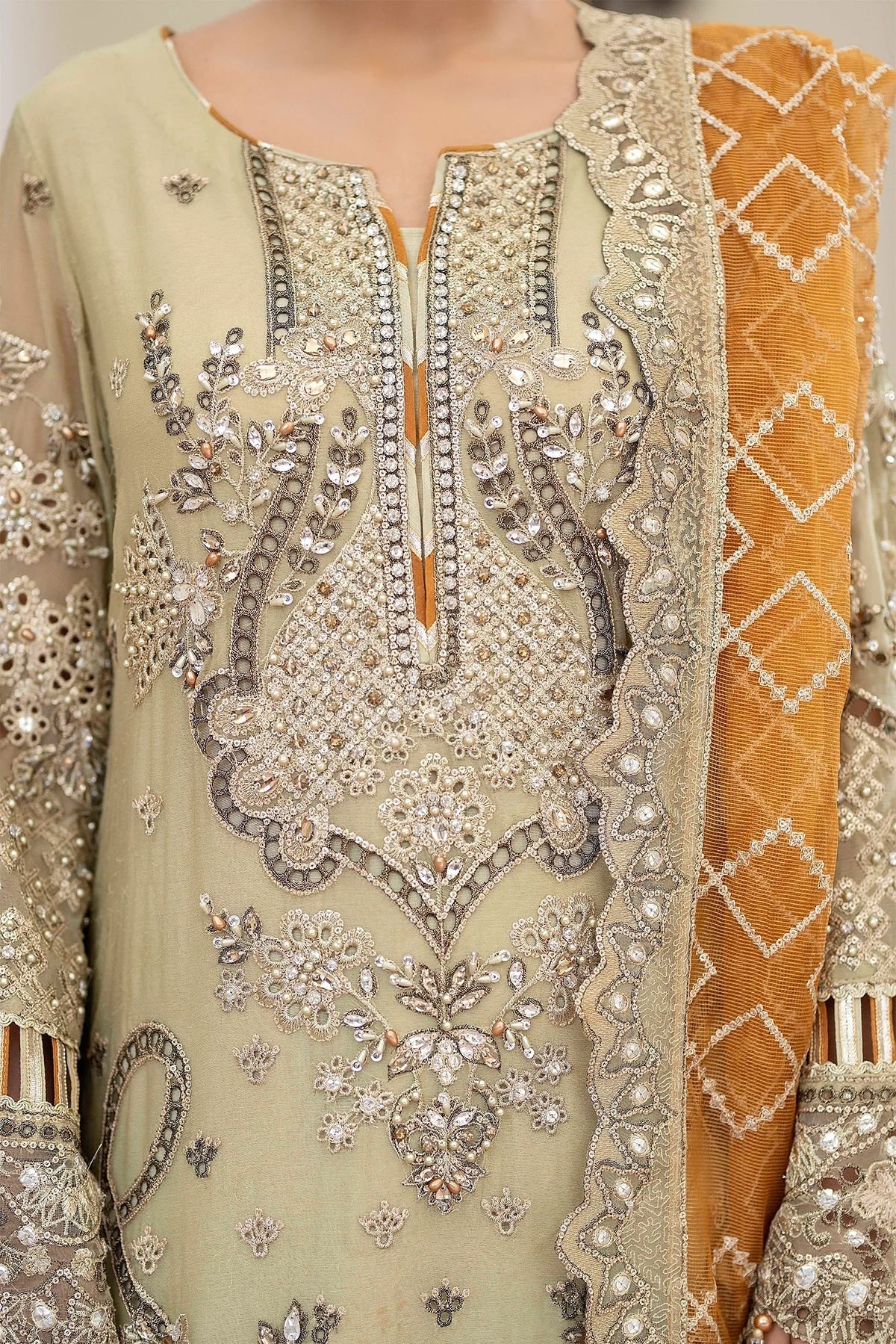*ADAN'S LIBAS SALEEQA LUXURY CHIFFON COLLECTION 2025 6