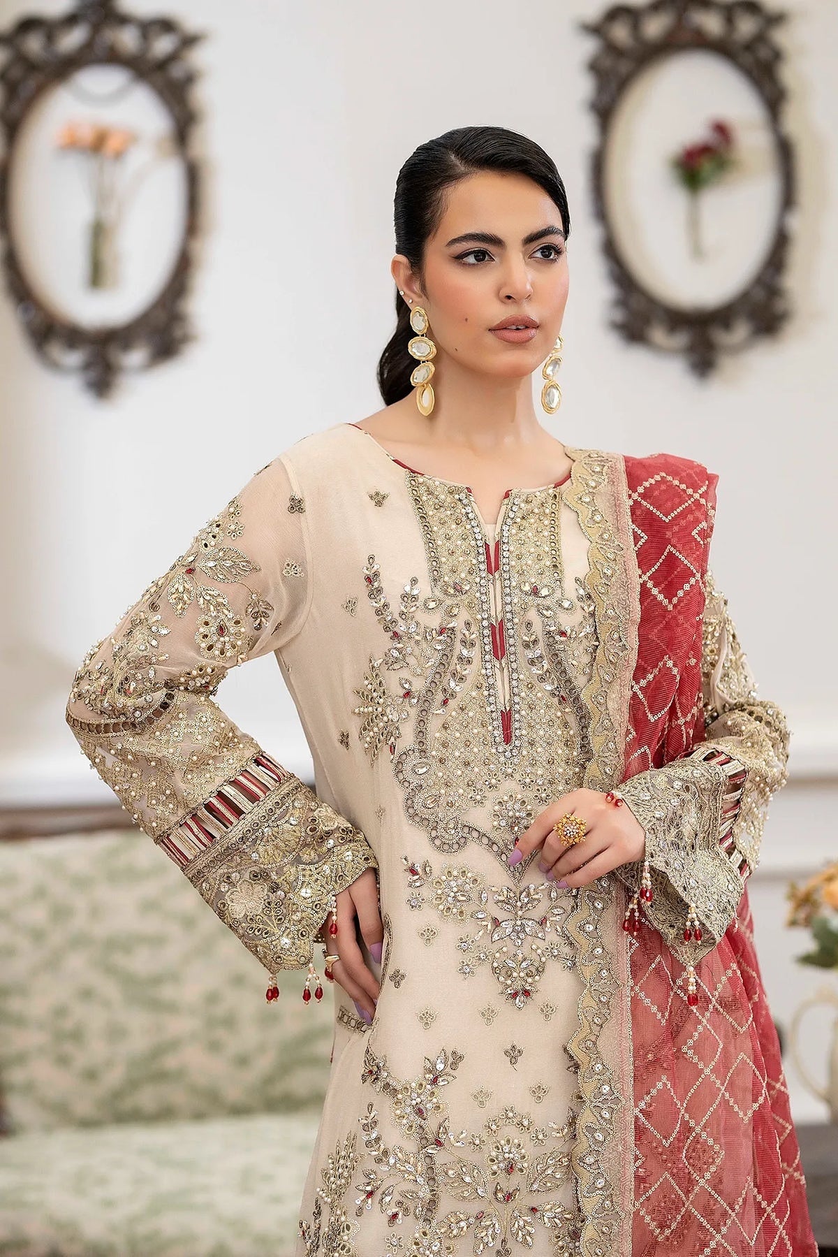 ADAN'S LIBAS SALEEQA LUXURY CHIFFON COLLECTION 2025 3