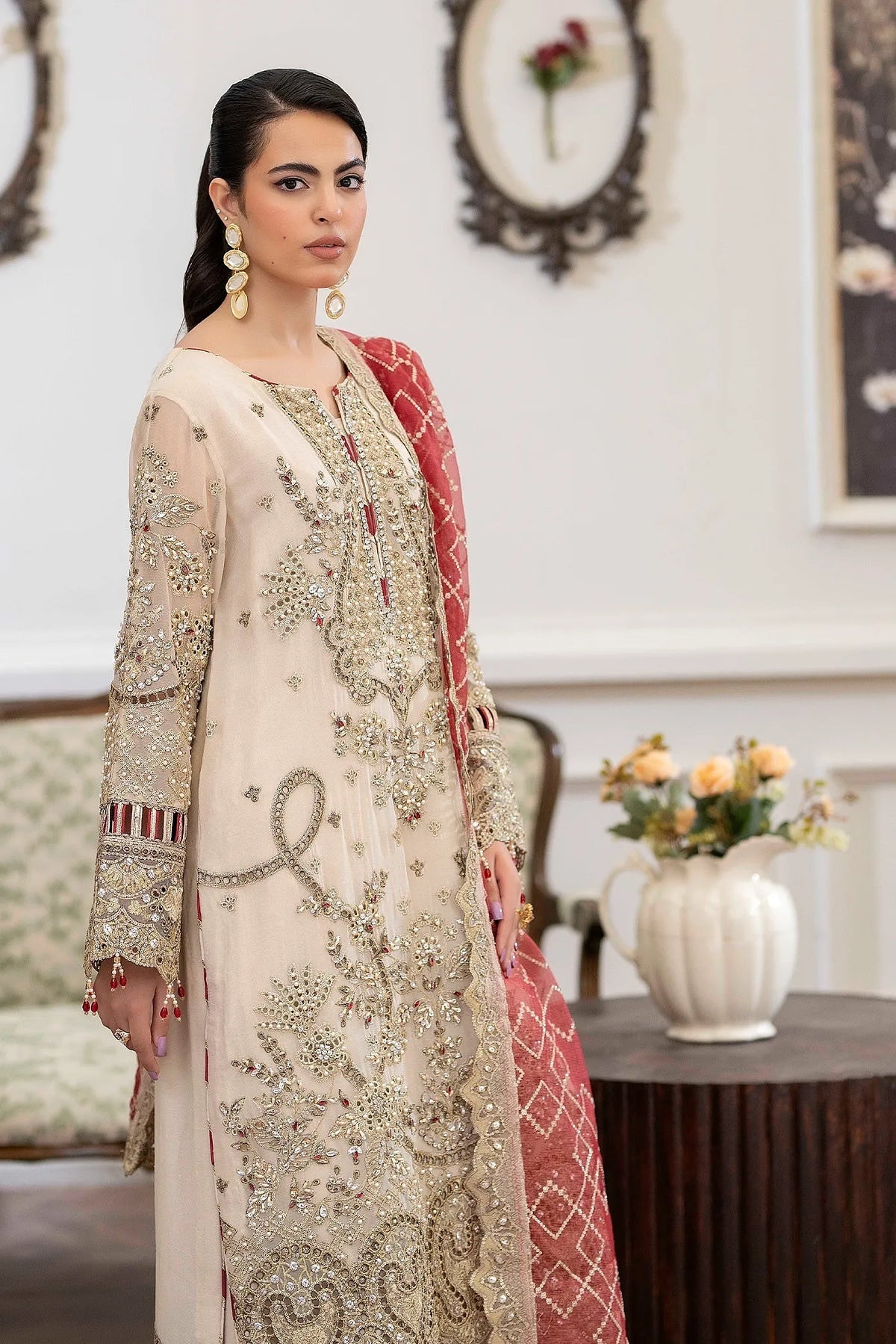 ADAN'S LIBAS SALEEQA LUXURY CHIFFON COLLECTION 2025 3