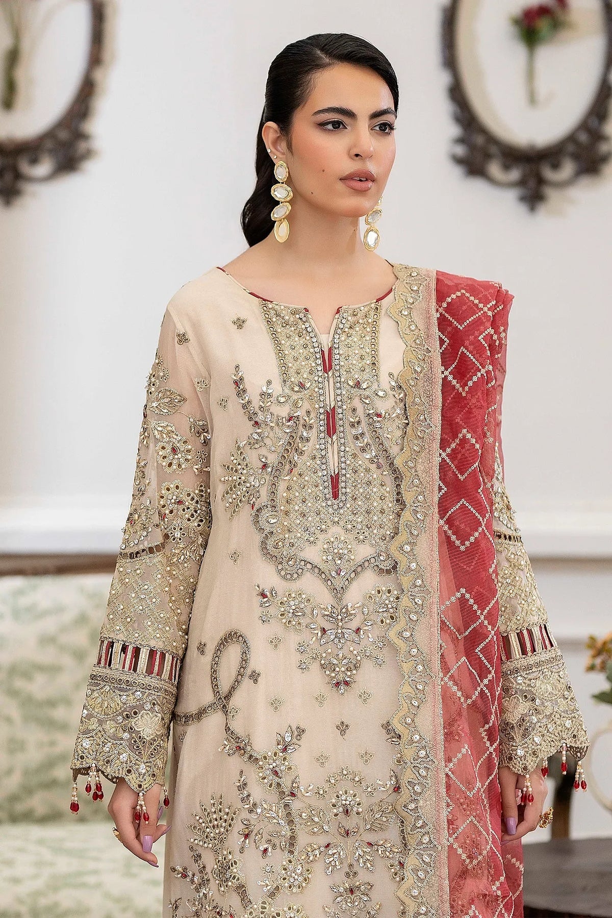 ADAN'S LIBAS SALEEQA LUXURY CHIFFON COLLECTION 2025 3