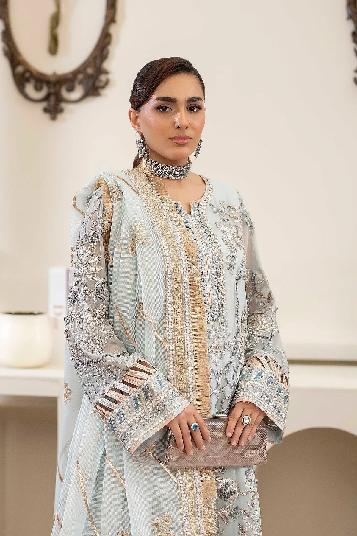 ADAN'S LIBAS SALEEQA LUXURY CHIFFON COLLECTION 2025