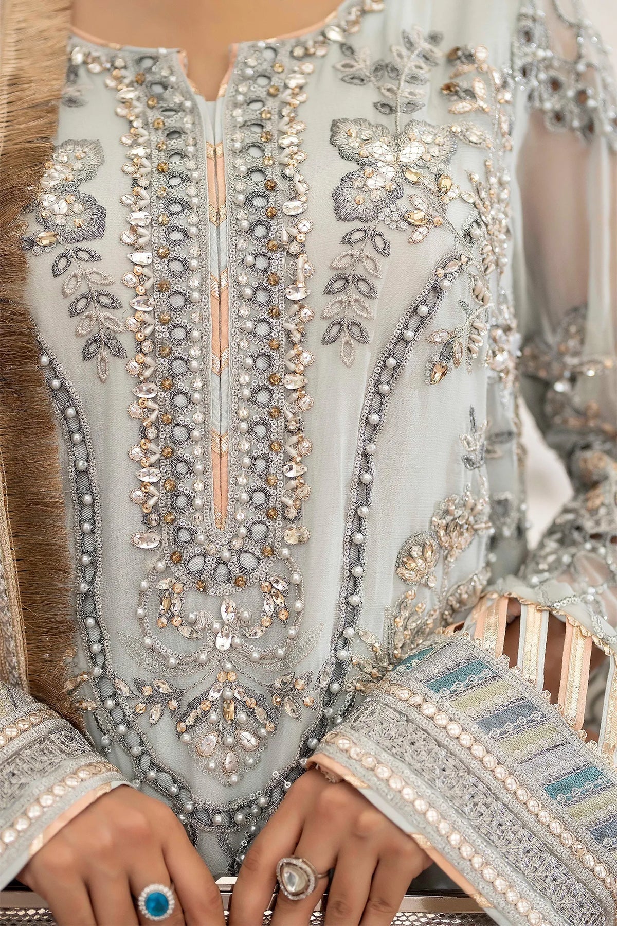 ADAN'S LIBAS SALEEQA LUXURY CHIFFON COLLECTION 2025