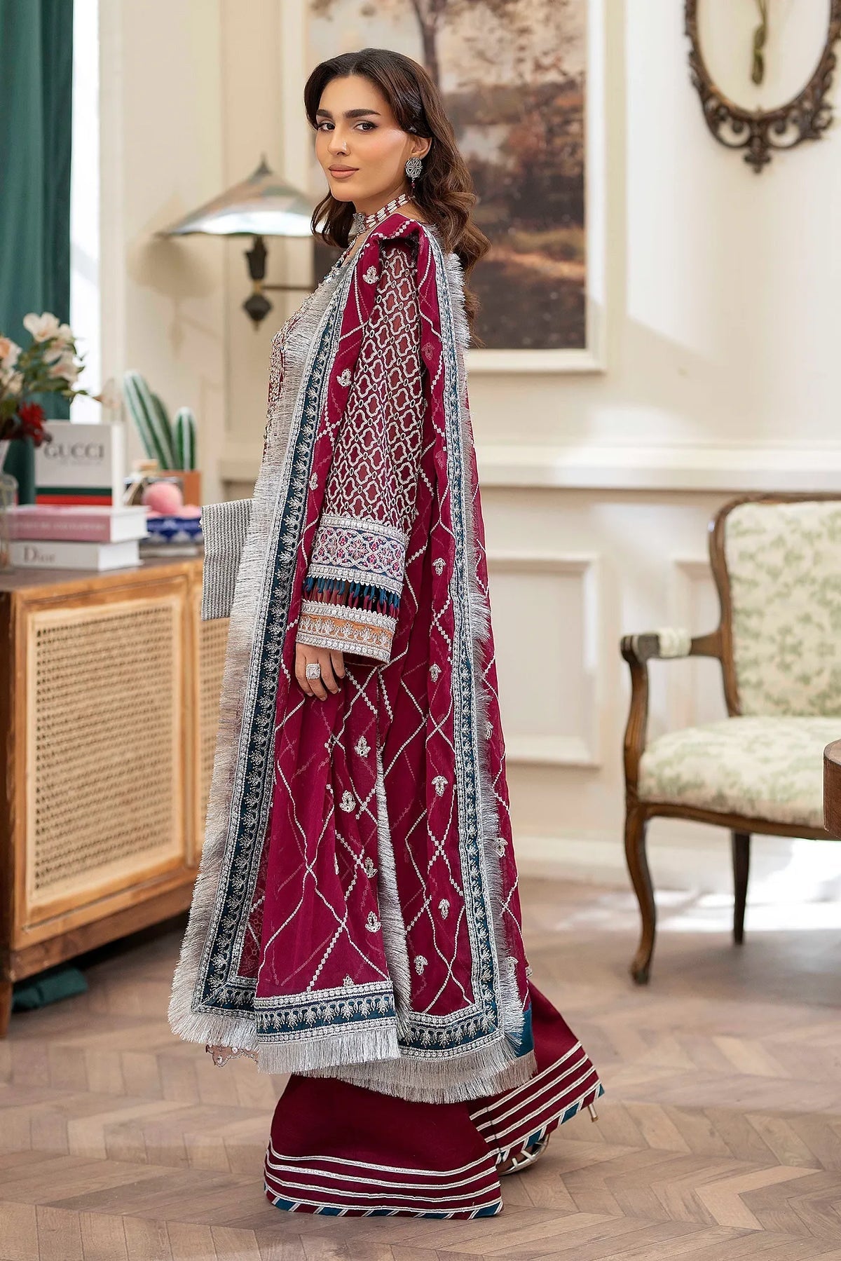 *ADAN'S LIBAS SALEEQA LUXURY CHIFFON COLLECTION 2025 7