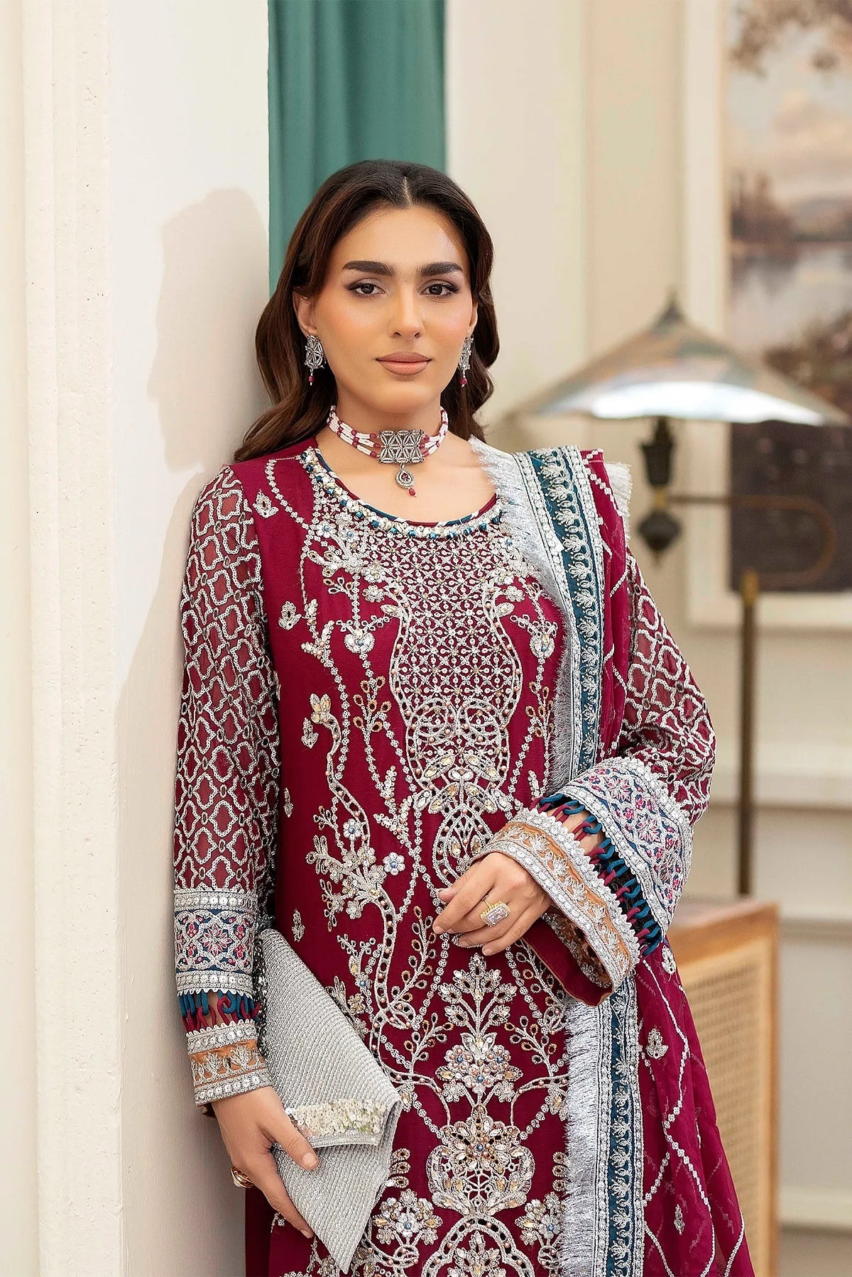 *ADAN'S LIBAS SALEEQA LUXURY CHIFFON COLLECTION 2025 7