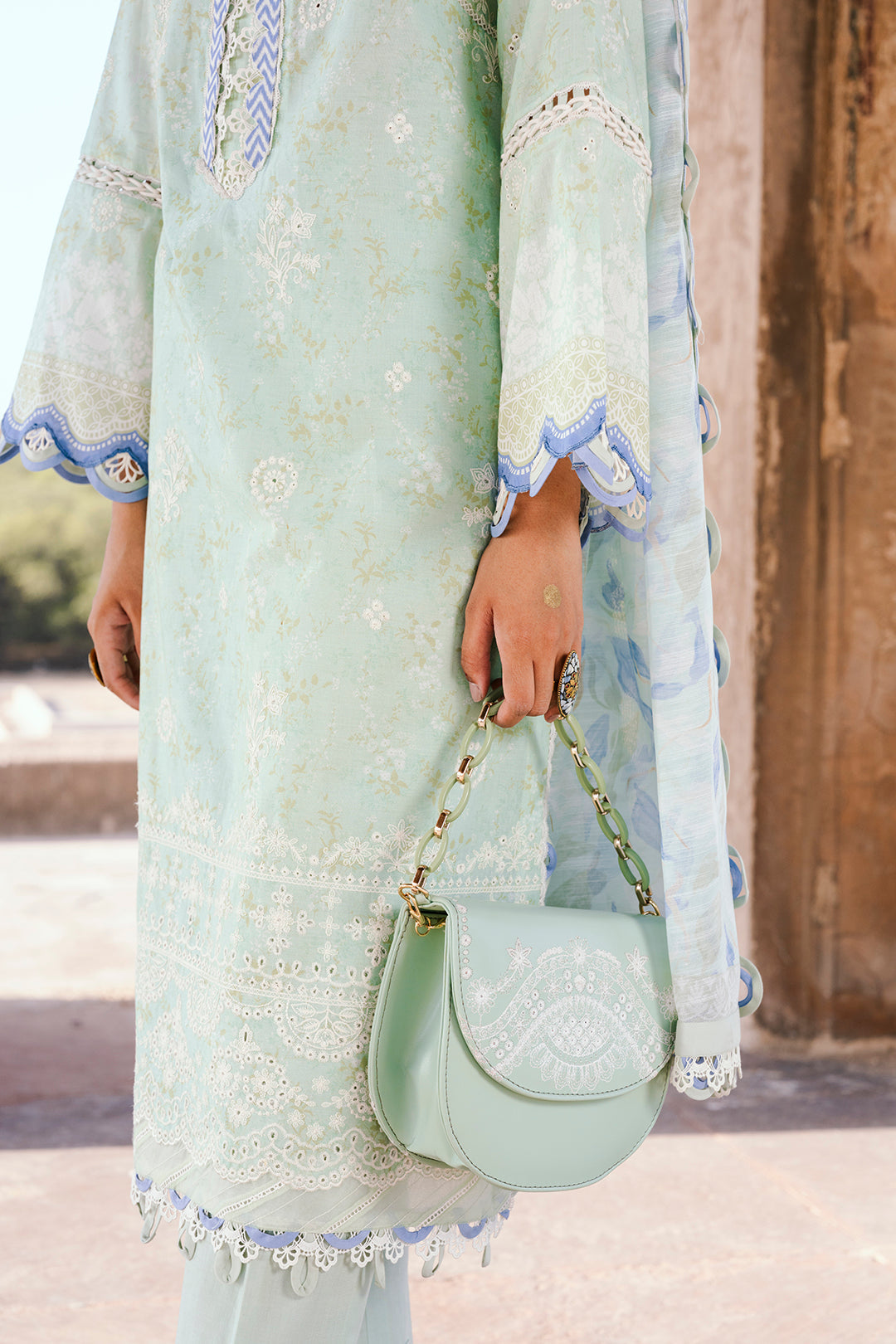 ZELLBURY CHIKANKARI LAWN EMBROIDERED COLLECTION 2025