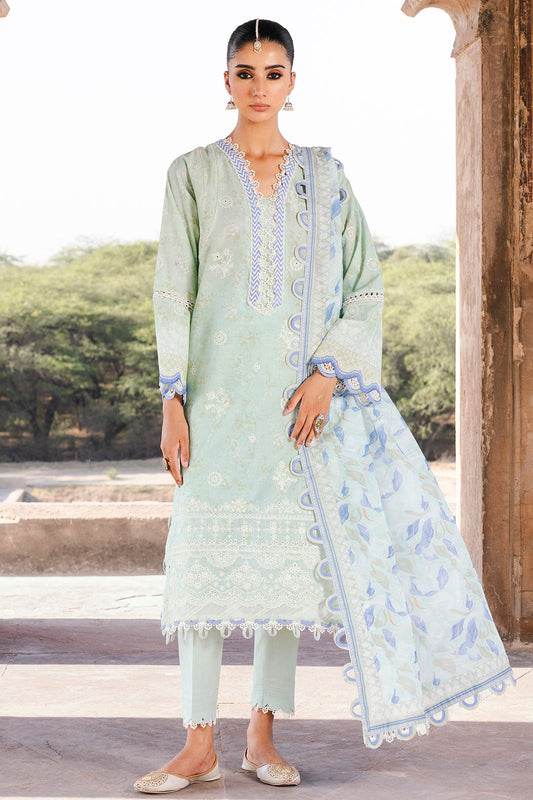 ZELLBURY CHIKANKARI LAWN EMBROIDERED COLLECTION 2025