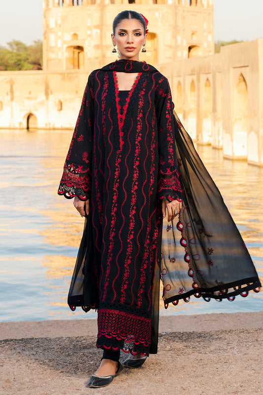ZELLBURY CHIKANKARI LAWN EMBROIDERED COLLECTION 2025 12
