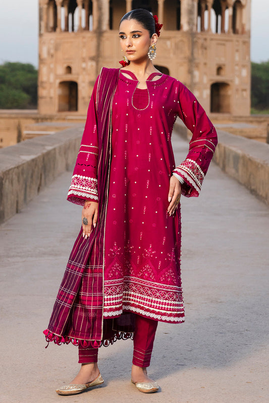 ZELLBURY CHIKANKARI LAWN EMBROIDERED COLLECTION 2025 3