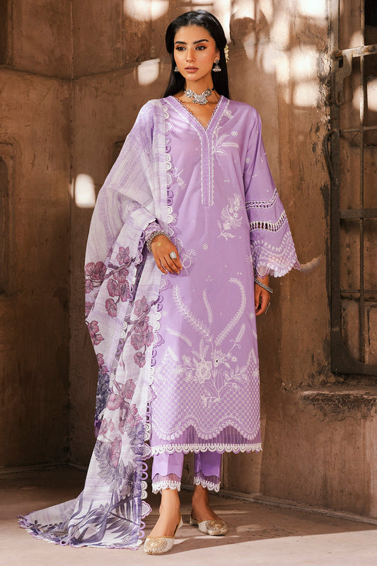 ZELLBURY CHIKANKARI LAWN EMBROIDERED COLLECTION 2025 2