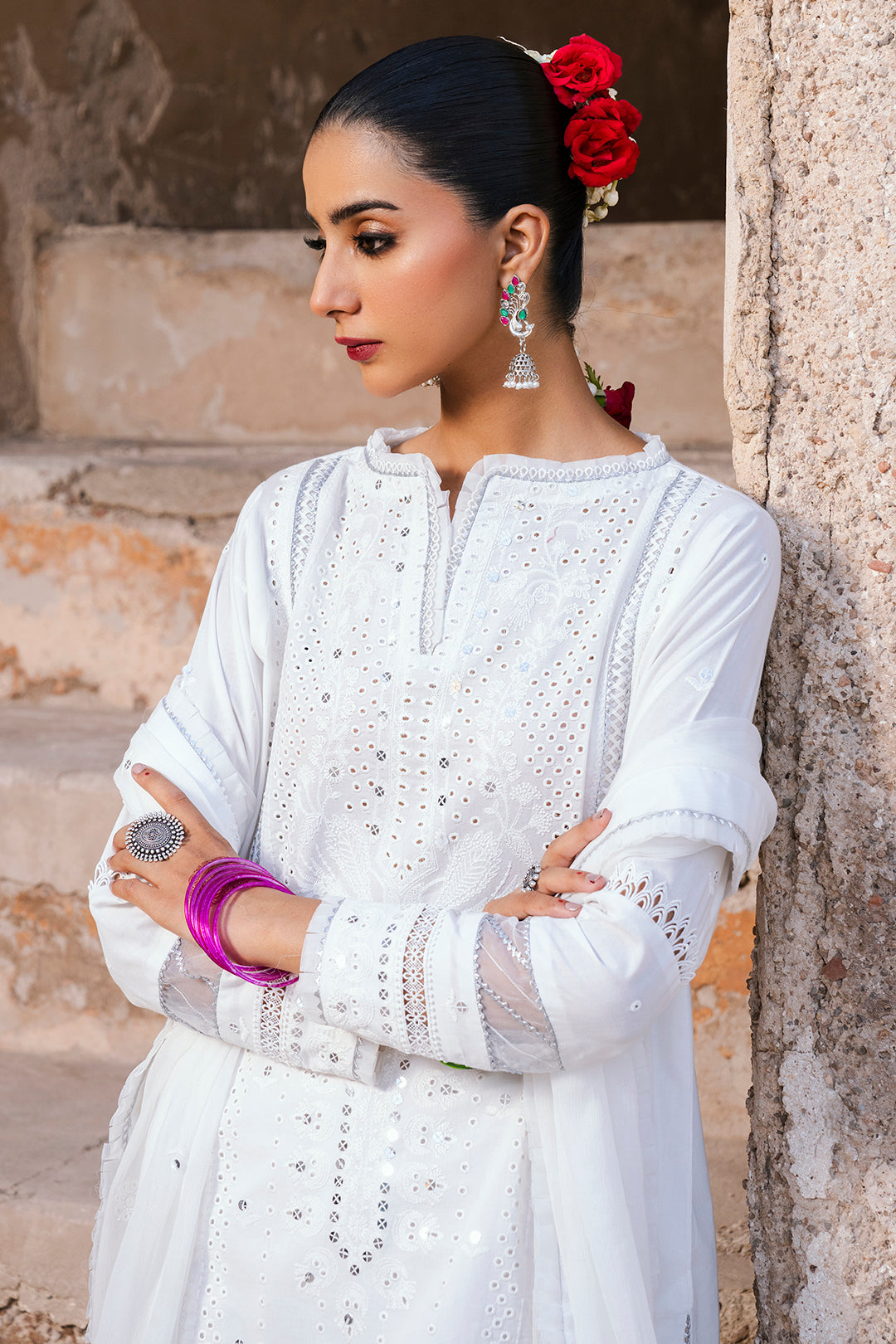ZELLBURY CHIKANKARI LAWN EMBROIDERED COLLECTION 2025 2