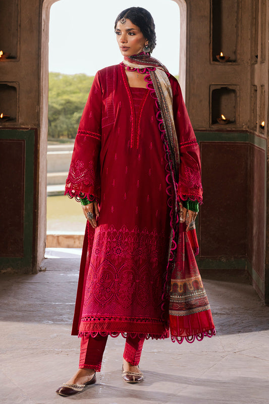 ZELLBURY CHIKANKARI LAWN EMBROIDERED COLLECTION 2025 11