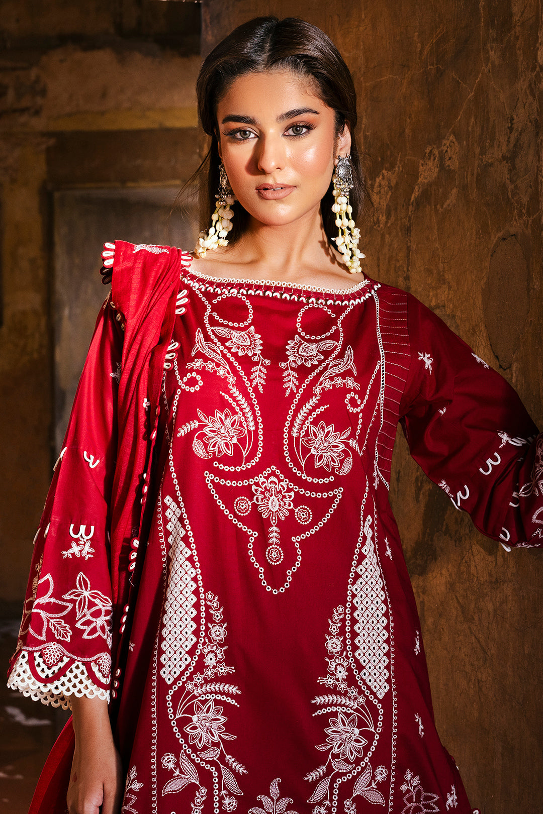 ZELLBURY CHIKANKARI LAWN EMBROIDERED COLLECTION 2025 6