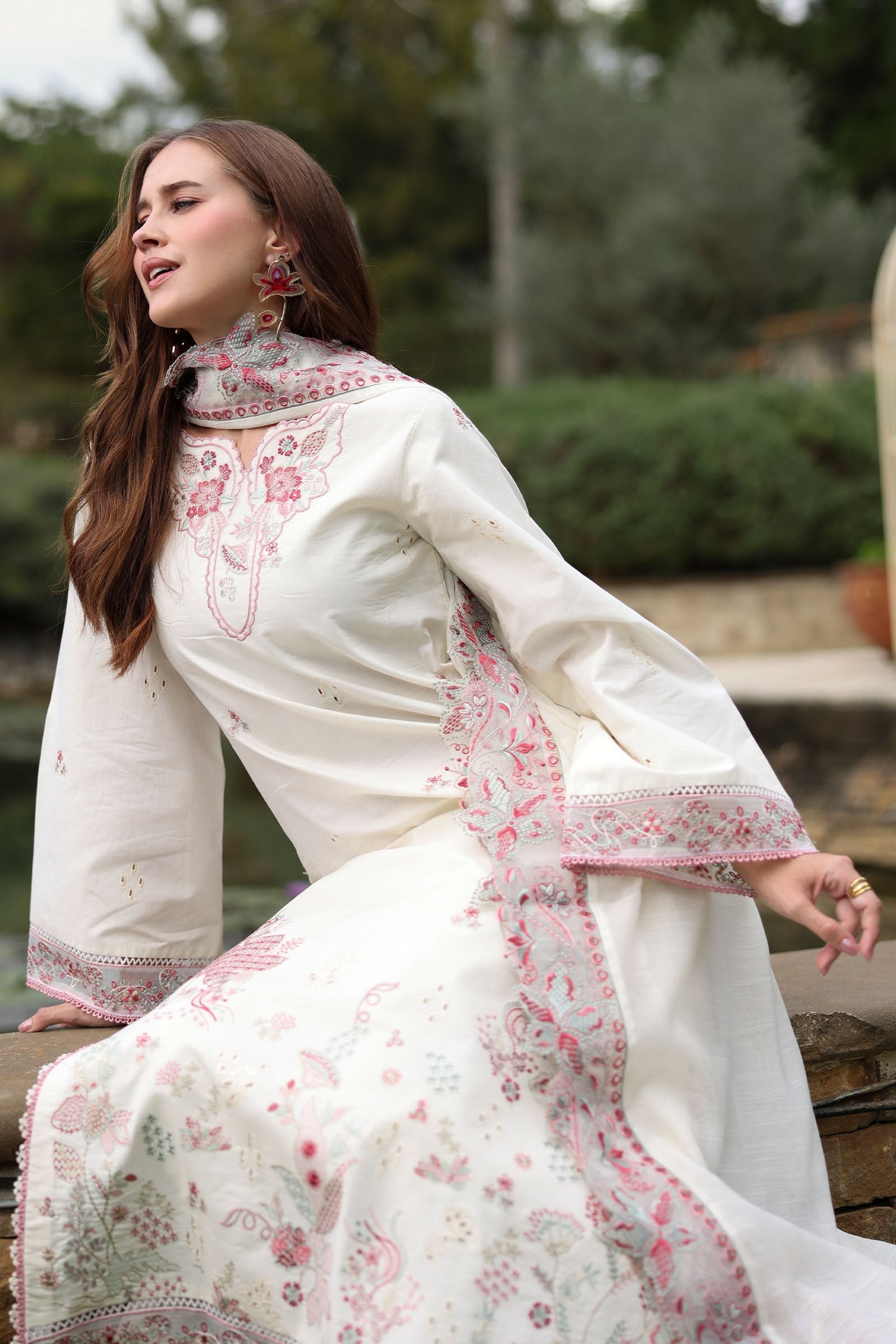 [ SUIT B ] - RAAYA LUXURY LAWN EMBROIDERED COLLECTION 2026