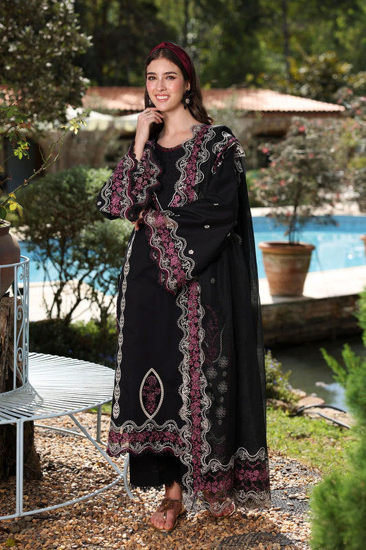 [ SUIT F ] - RAAYA LUXURY LAWN EMBROIDERED COLLECTION 2026