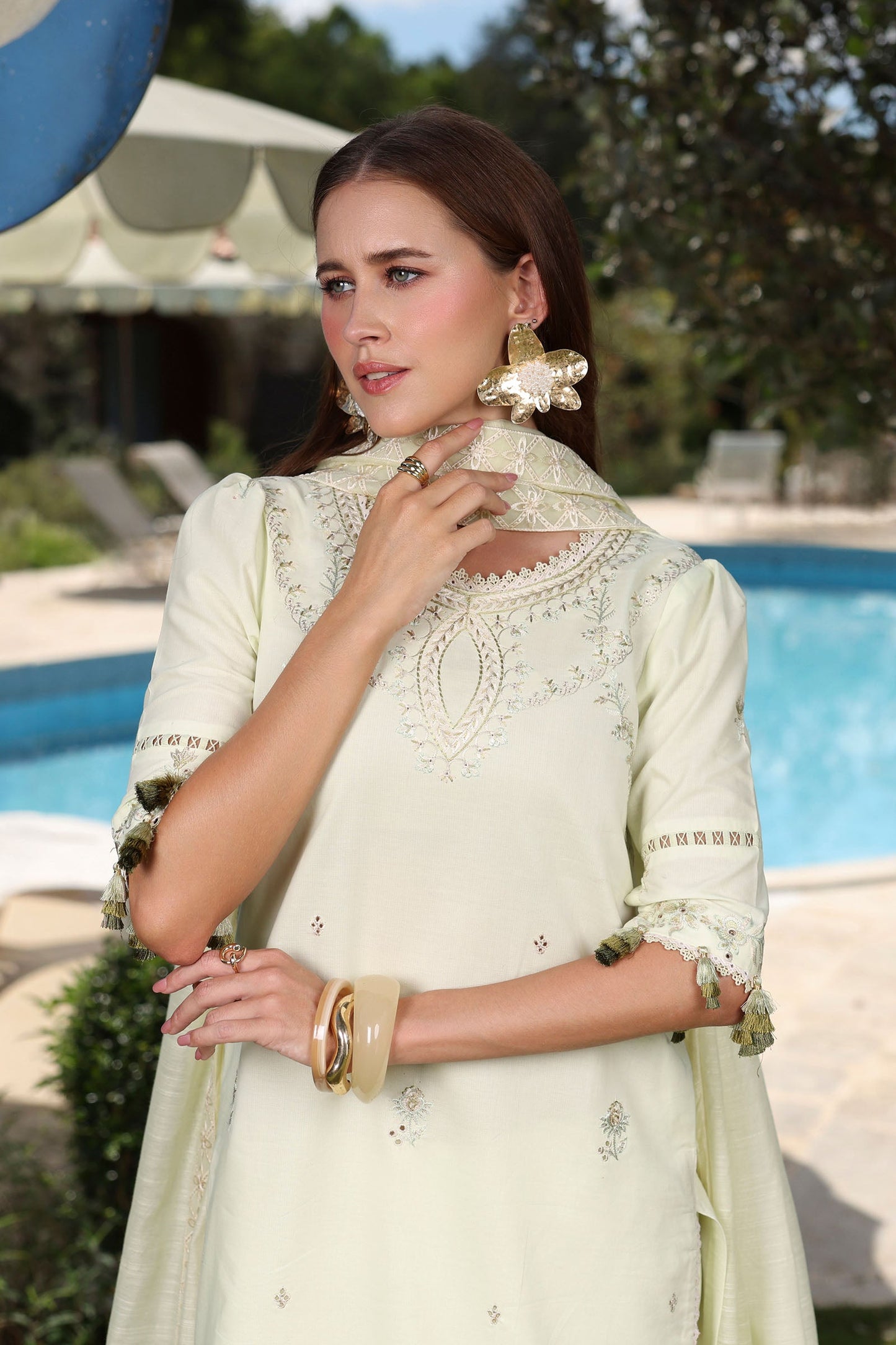 [ SUIT G ] - RAAYA LUXURY LAWN EMBROIDERED COLLECTION 2026