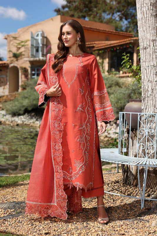[ SUIT K ] - RAAYA LUXURY LAWN EMBROIDERED COLLECTION 2026