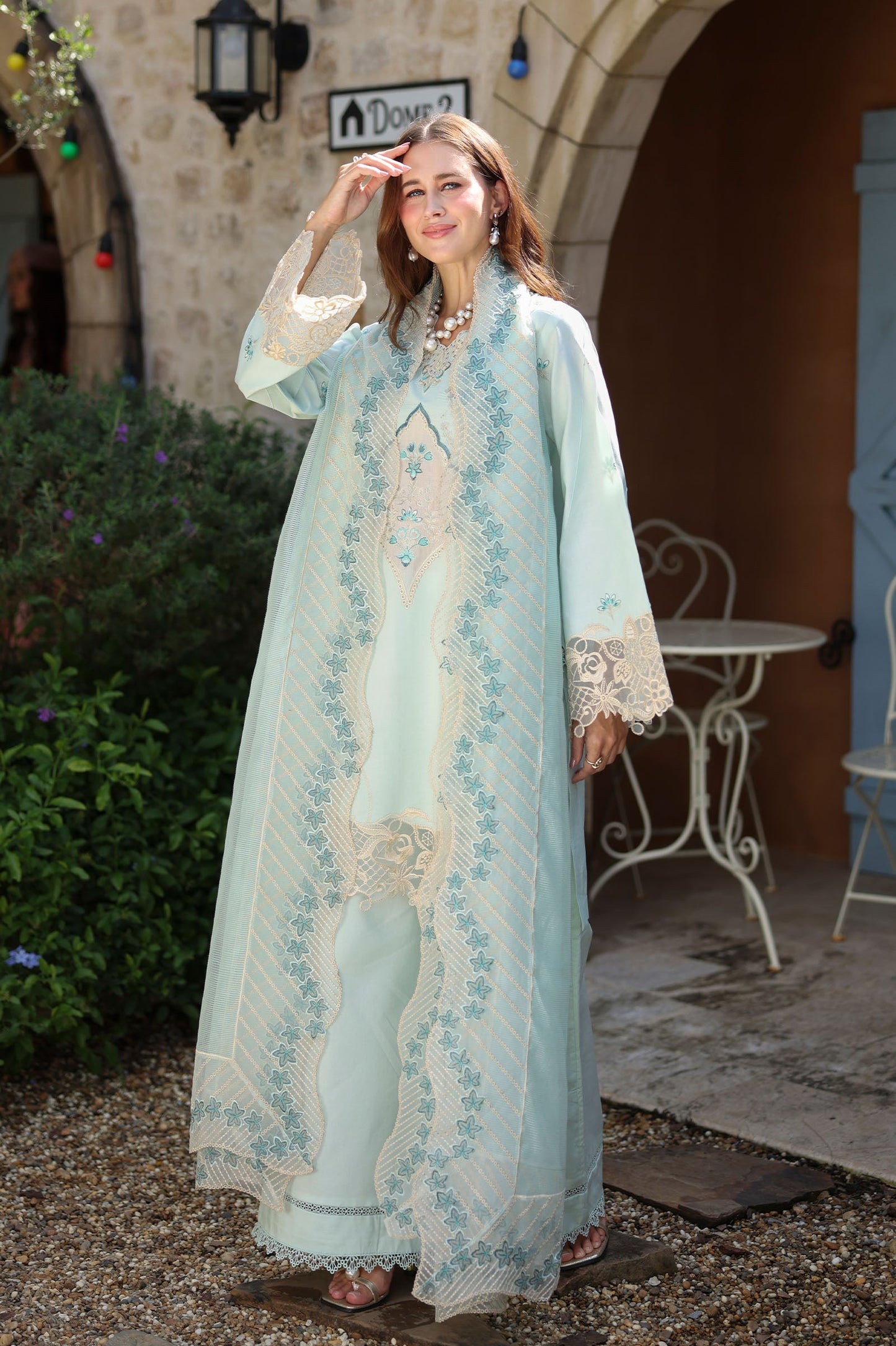 [ SUIT L ] - RAAYA LUXURY LAWN EMBROIDERED COLLECTION 2026