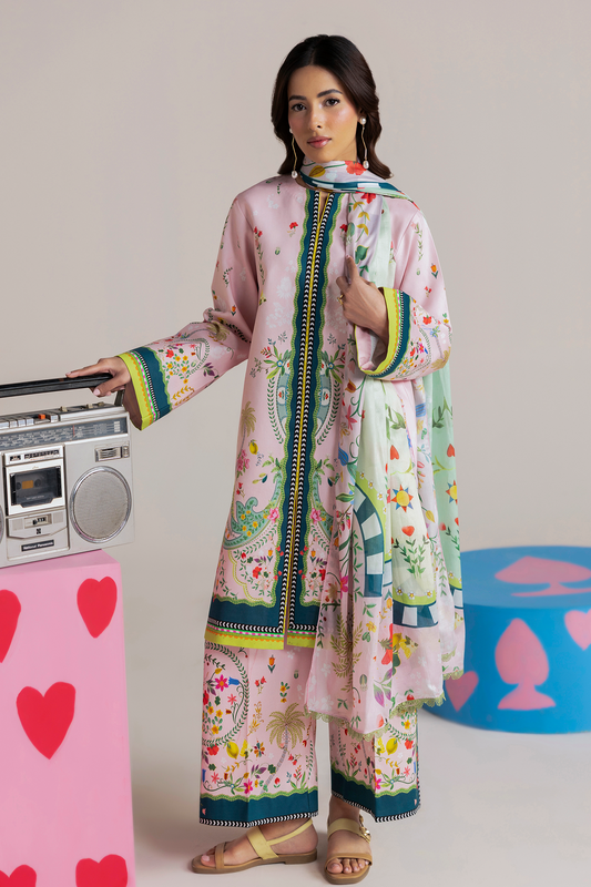 RAJBARI AMAL PRINTS LAWN SUMMER COLLECTION 2026 ( 3 PC ) [ 𝘽𝙀𝙎𝙏 𝙋𝙍𝙄𝘾𝙀 ✅ ]