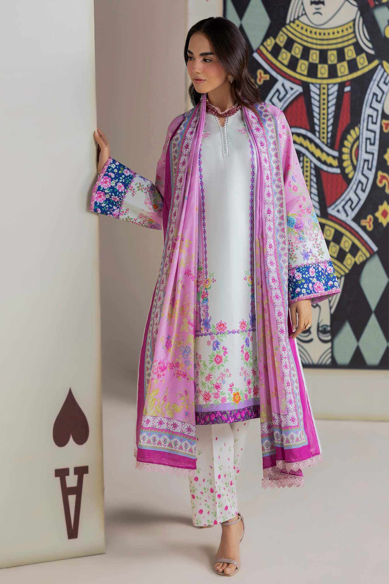 RAJBARI AMAL PRINTS LAWN SUMMER COLLECTION 2026 ( 3 PC ) [ 𝘽𝙀𝙎𝙏 𝙋𝙍𝙄𝘾𝙀 ✅ ] 3C