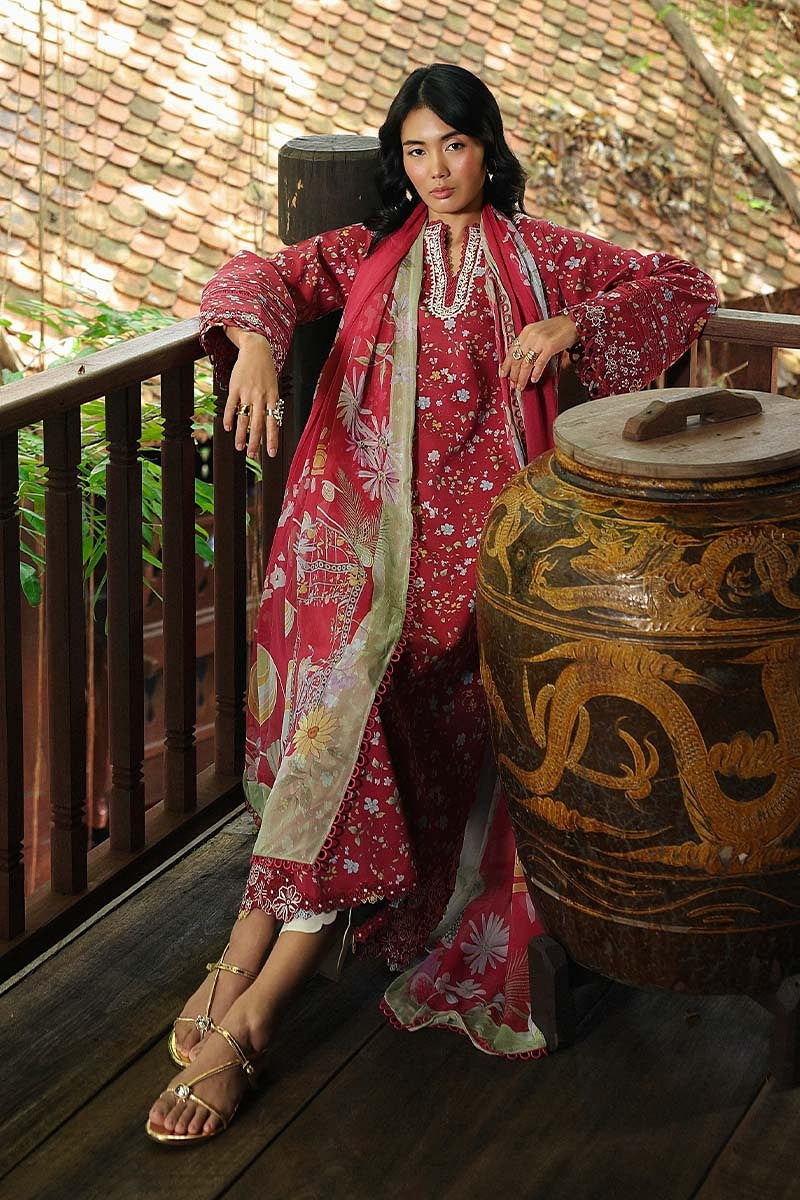 QALAMKAR QPRINTS LAWN EMBROIDERED 2026 O [ 𝘽𝙀𝙎𝙏 𝙋𝙍𝙄𝘾𝙀 ✅ ]