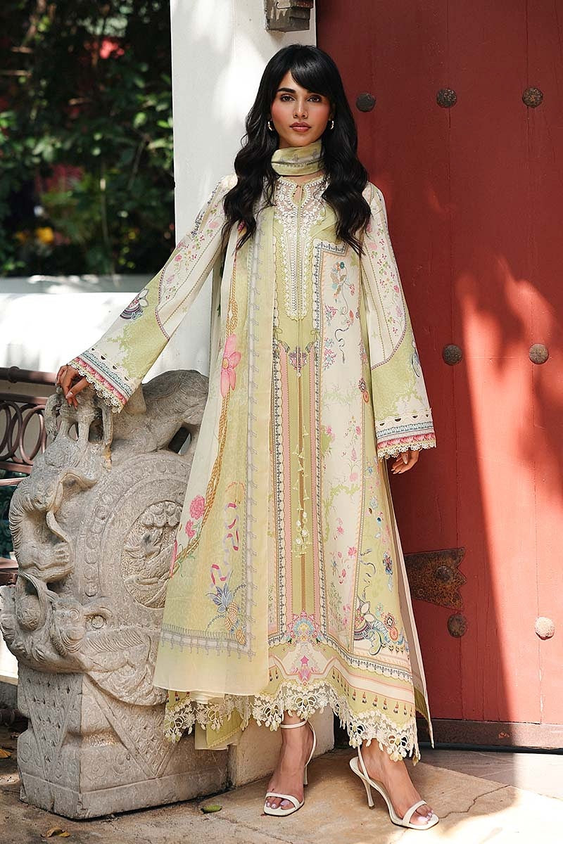 [ SUIT N ] - QALAMKAR QPRINTS LAWN EMBROIDERED 2026