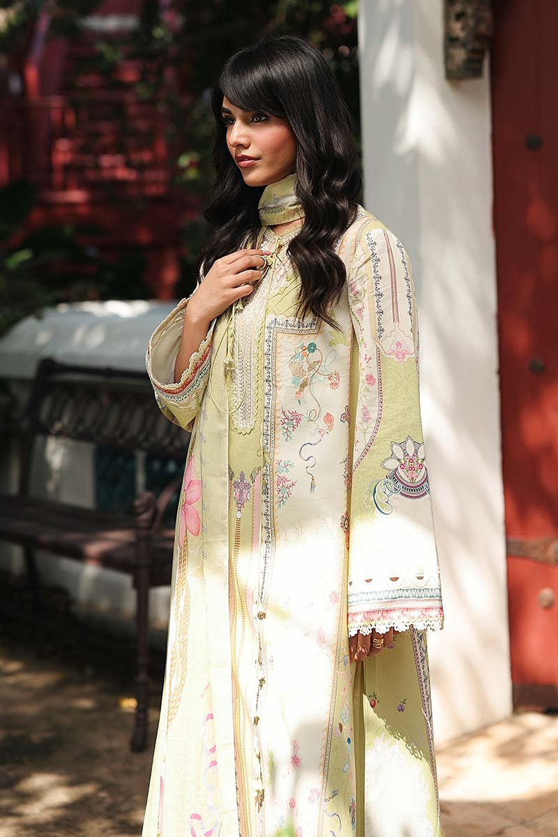 [ SUIT N ] - QALAMKAR QPRINTS LAWN EMBROIDERED 2026