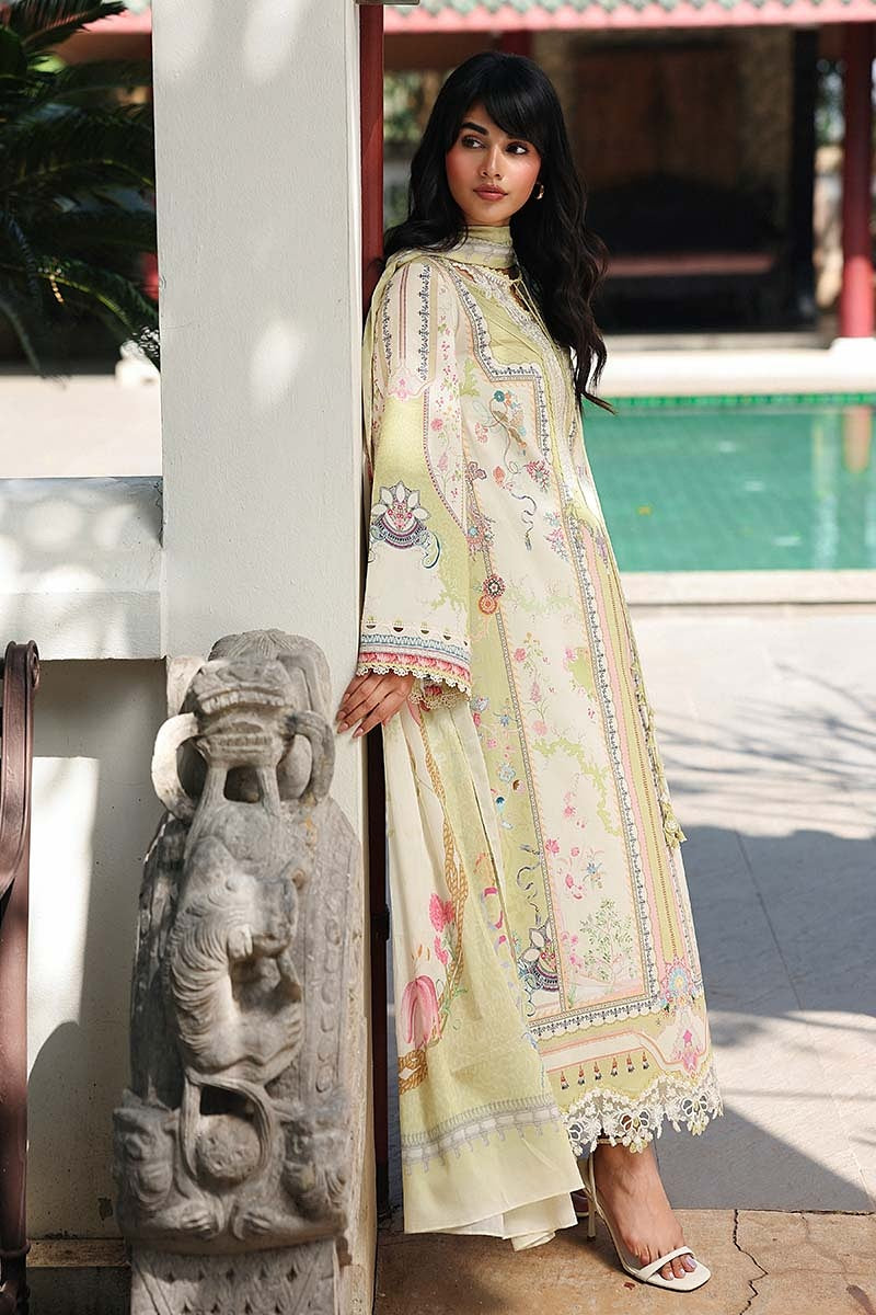 [ SUIT N ] - QALAMKAR QPRINTS LAWN EMBROIDERED 2026