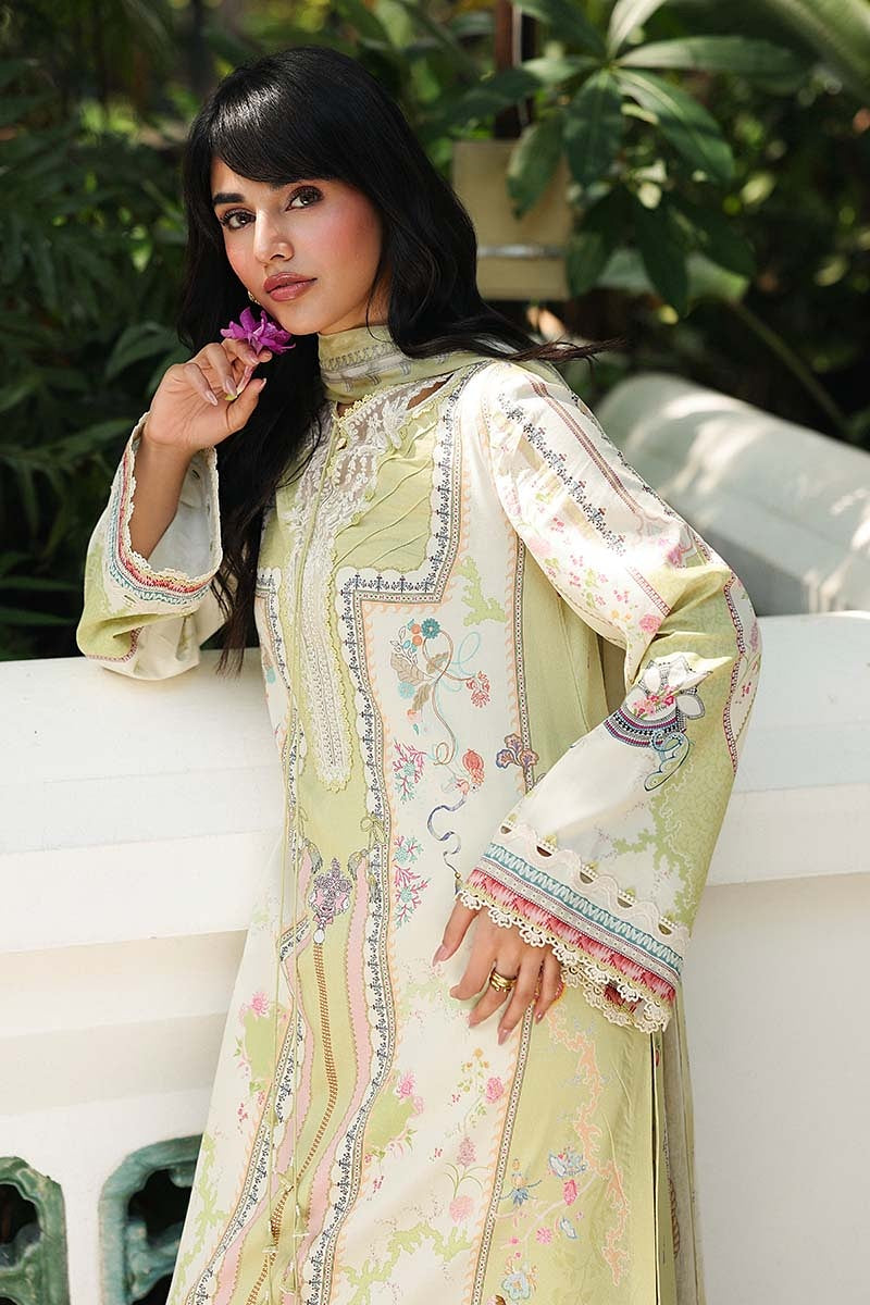 [ SUIT N ] - QALAMKAR QPRINTS LAWN EMBROIDERED 2026