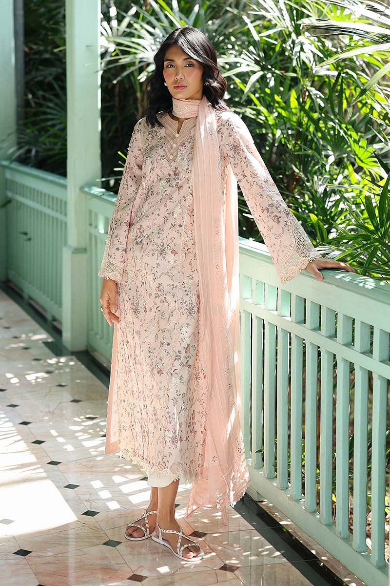 [ SUIT L ] - QALAMKAR QPRINTS LAWN EMBROIDERED 2026