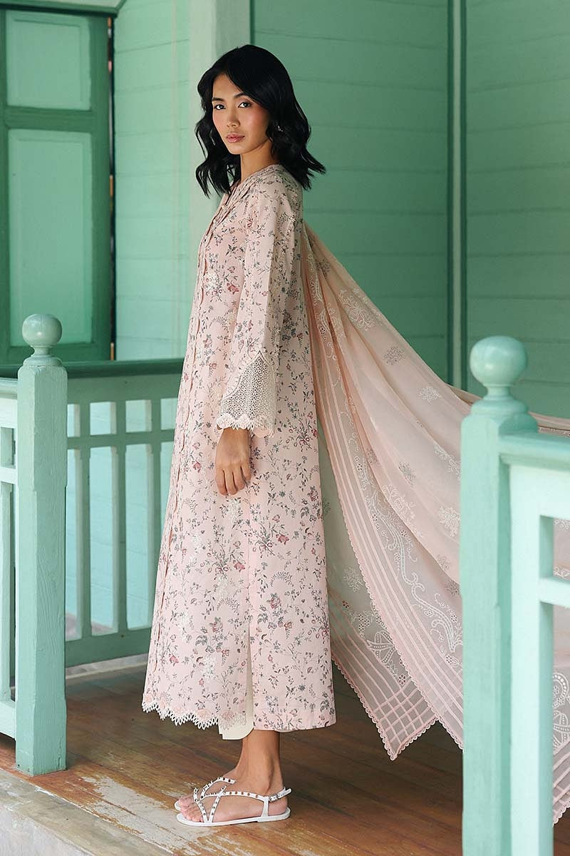 [ SUIT L ] - QALAMKAR QPRINTS LAWN EMBROIDERED 2026
