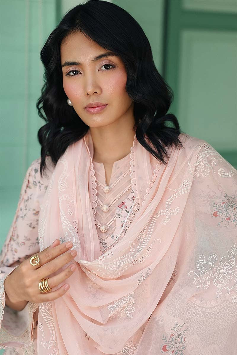 [ SUIT L ] - QALAMKAR QPRINTS LAWN EMBROIDERED 2026