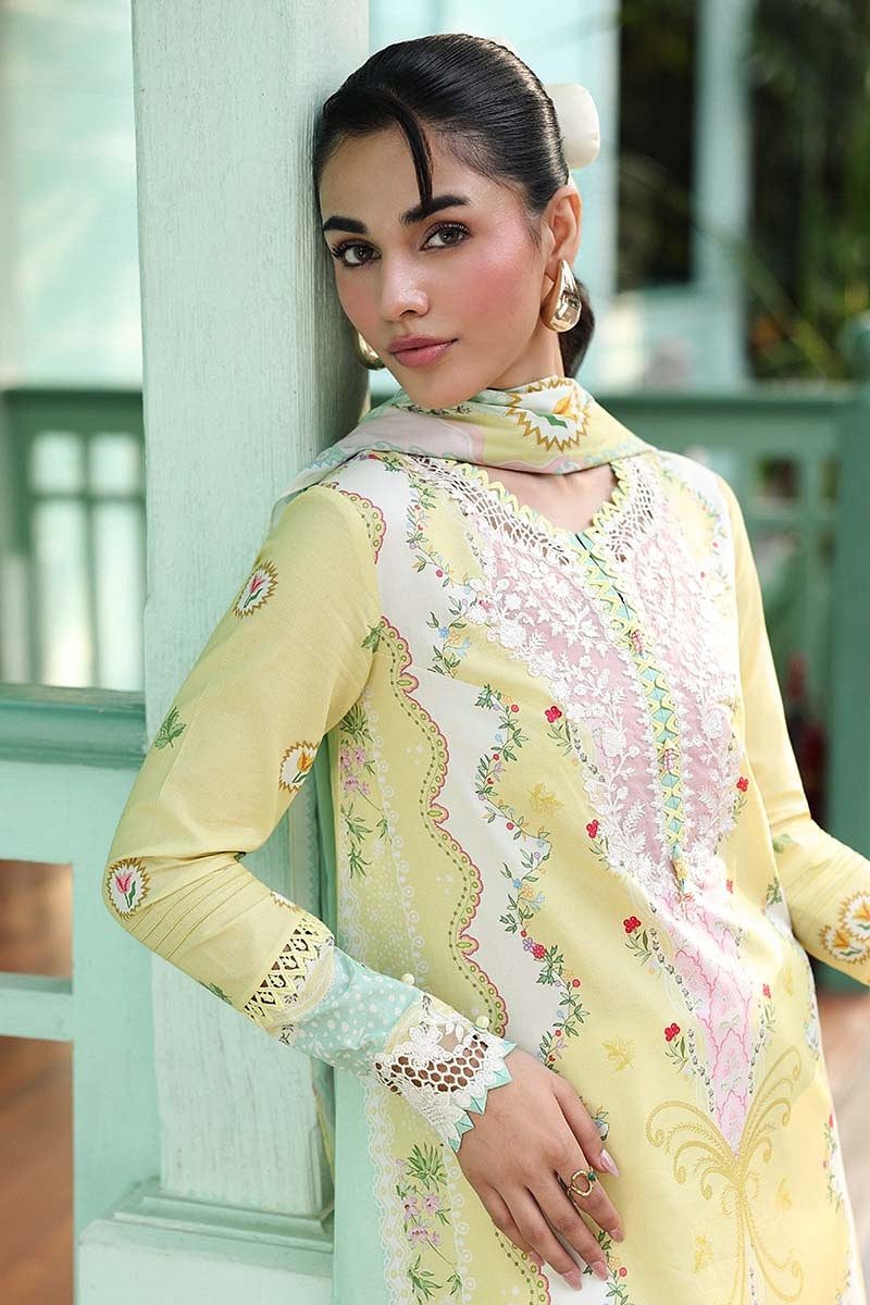 [ SUIT B ] - QALAMKAR QPRINTS LAWN EMBROIDERED 2026