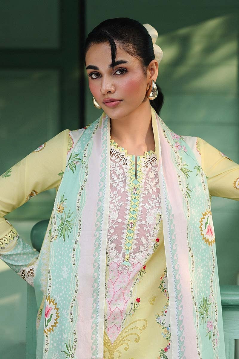 [ SUIT B ] - QALAMKAR QPRINTS LAWN EMBROIDERED 2026