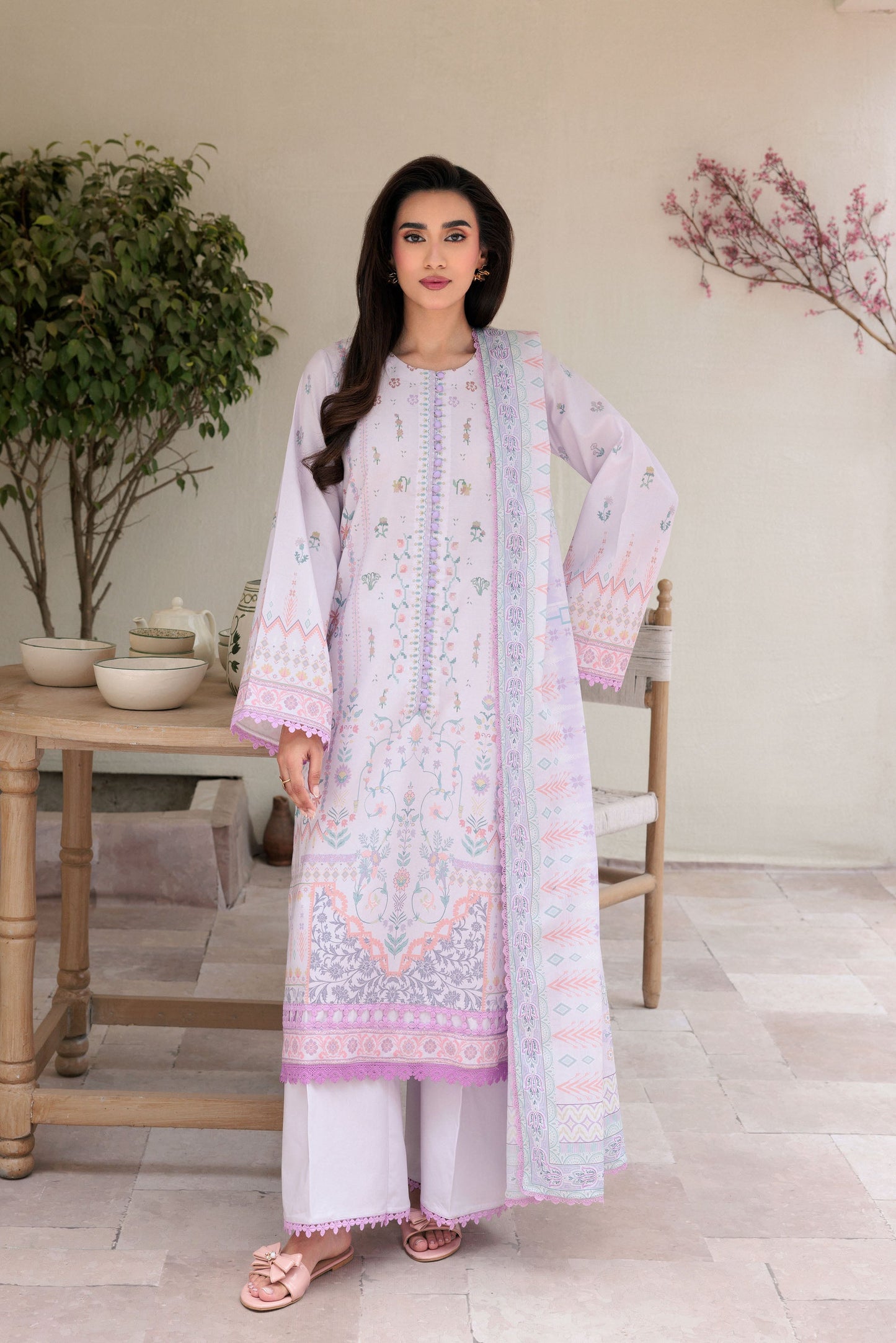 [ SUIT F ] - NEW FLORENT SUPIMA LAWN PRINTED COLLECTION 2026