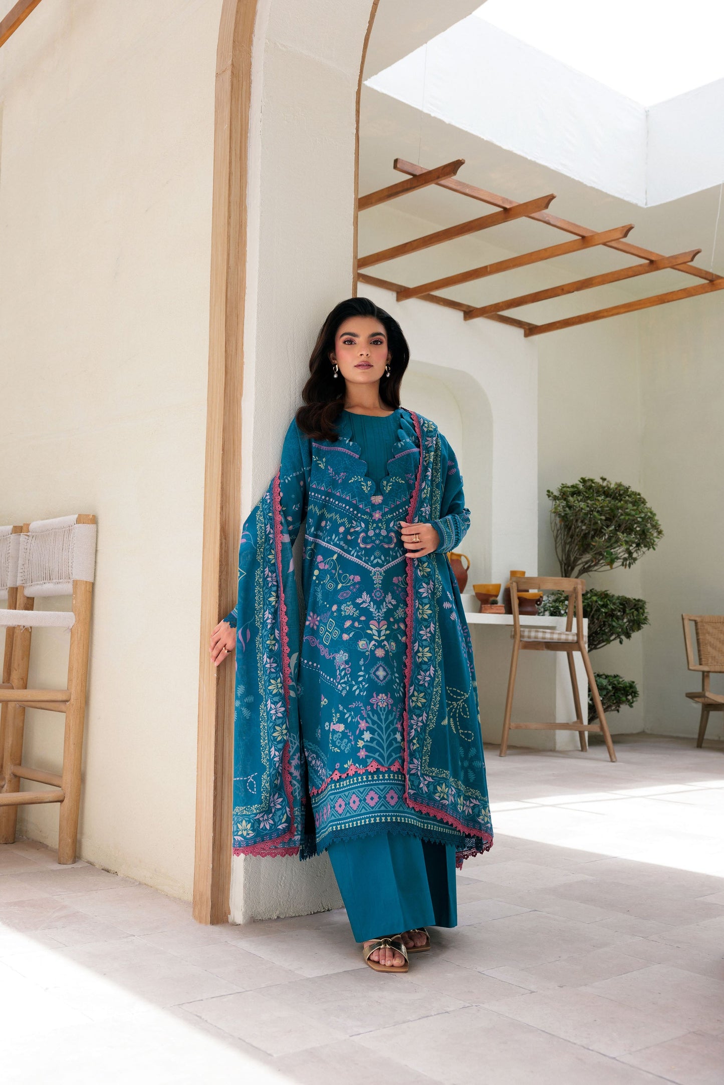 [ SUIT G ] - NEW FLORENT SUPIMA LAWN PRINTED COLLECTION 2026