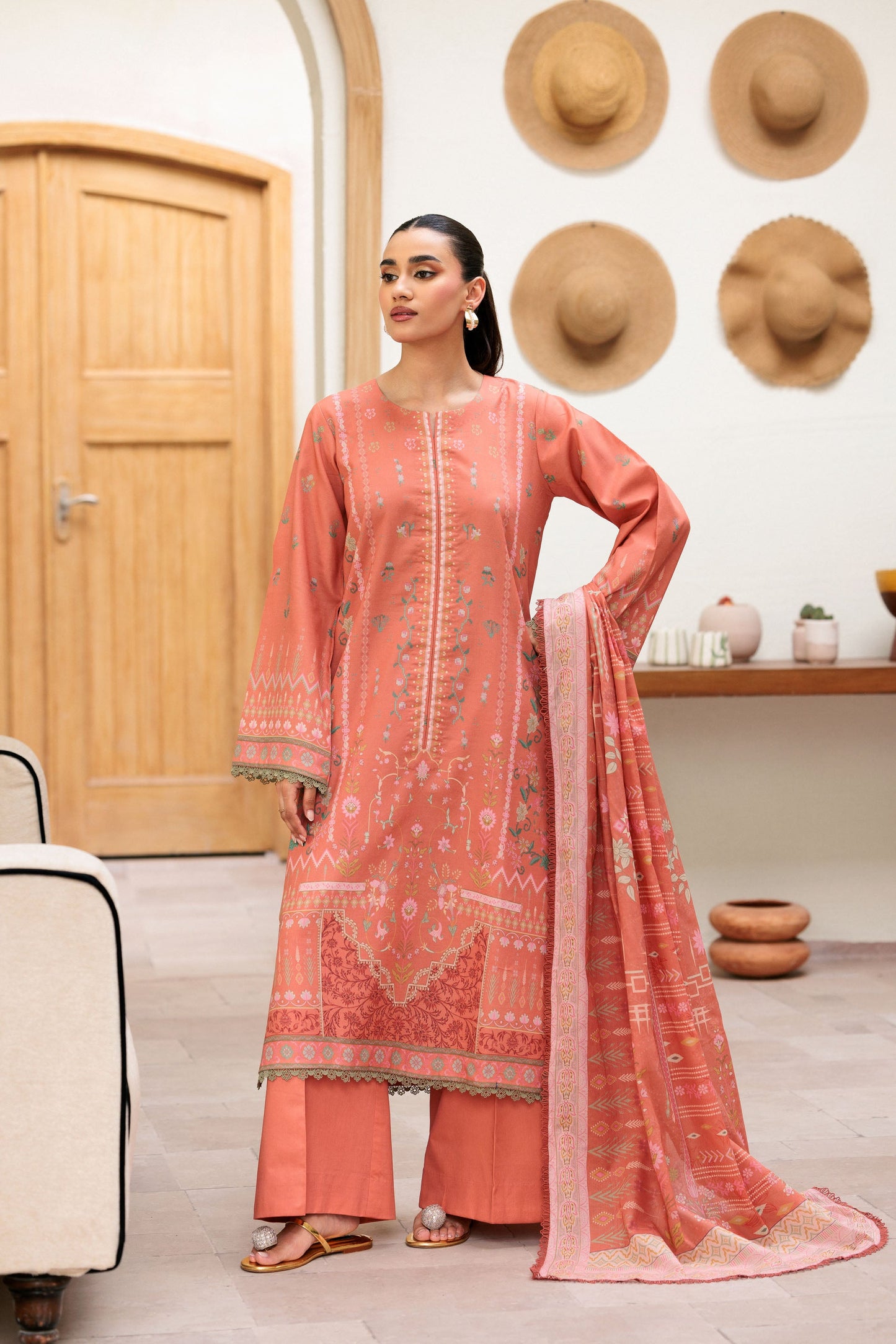 [ SUIT J ] - NEW FLORENT SUPIMA LAWN PRINTED COLLECTION 2026