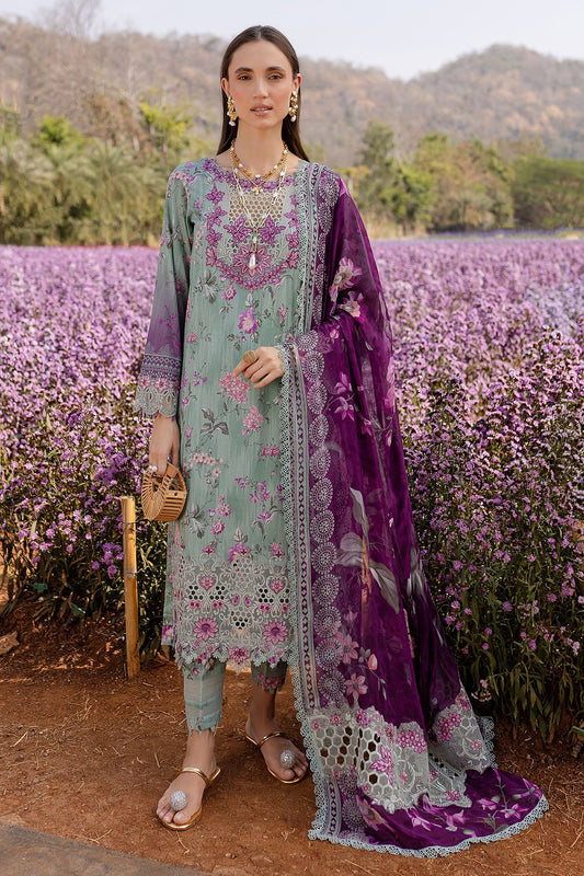 NUREH BLOOM LAWN PRINTED EMBROIDERED COLLECTION 2025