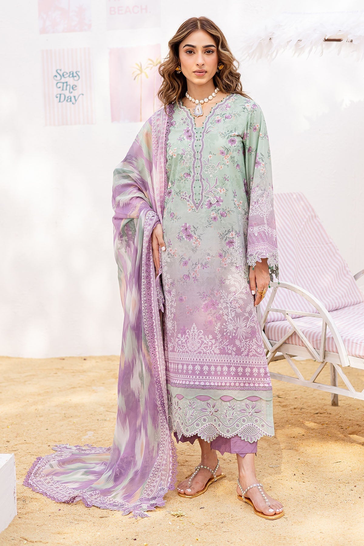 NUREH GARDENIA LAWN EMBROIDERED COLLECTION 2025