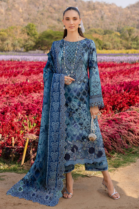 NUREH BLOOM LAWN PRINTED EMBROIDERED COLLECTION 2025