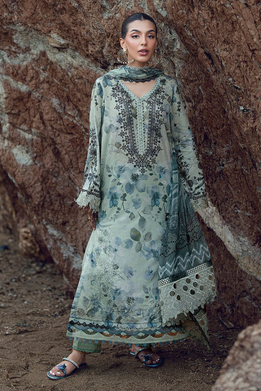 [ SUIT J ] - NUREH GARDENIA LAWN EMBROIDERED AND PRINTED 2026