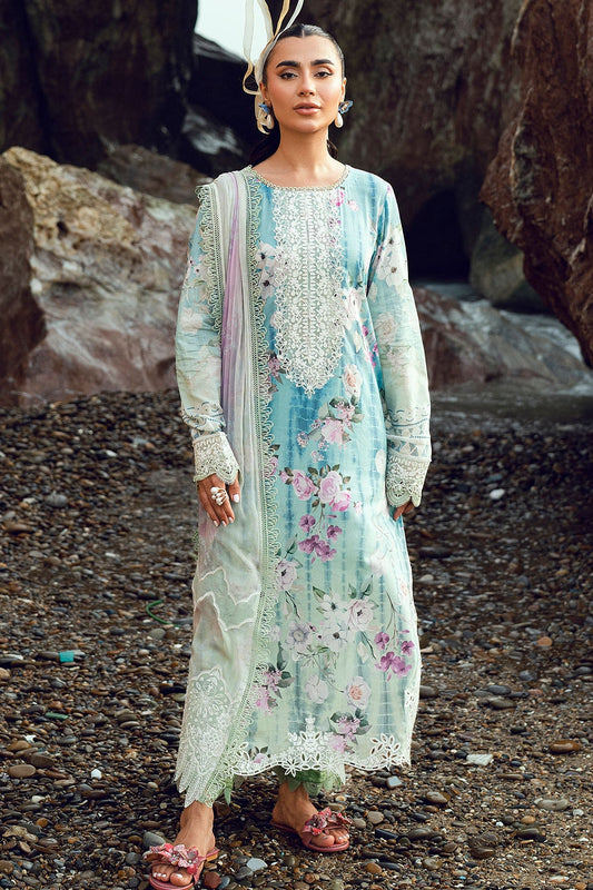 [ SUIT F ] - NUREH GARDENIA LAWN EMBROIDERED AND PRINTED 2026