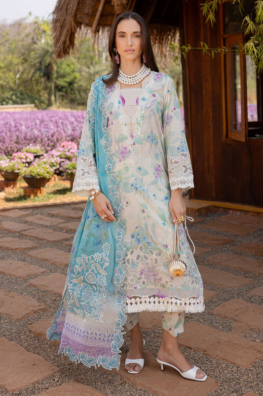 NUREH BLOOM LAWN PRINTED EMBROIDERED COLLECTION 2025