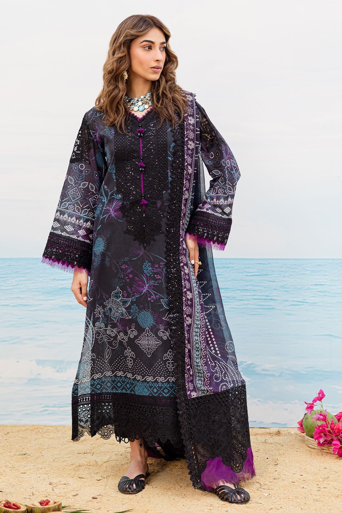 NUREH GARDENIA LAWN EMBROIDERED COLLECTION 2025
