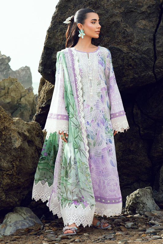 [ SUIT D ] - NUREH GARDENIA LAWN EMBROIDERED AND PRINTED 2026