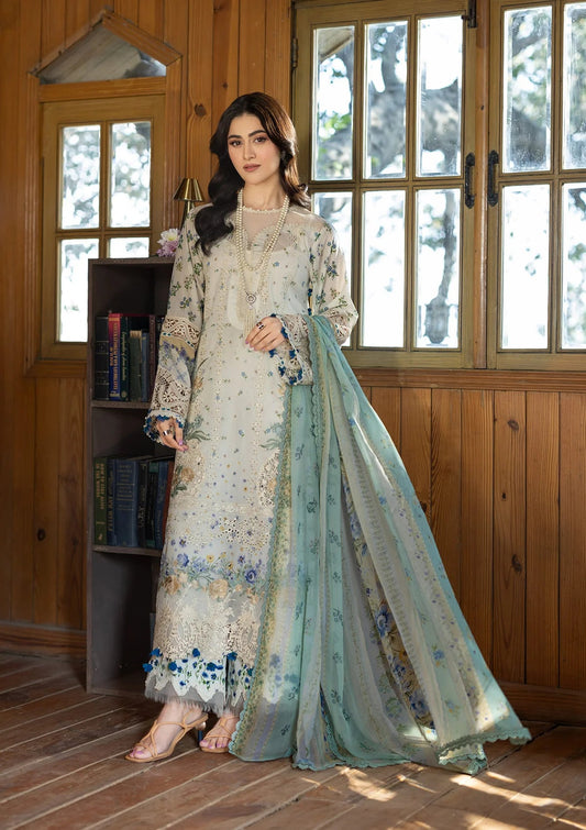 [ SUIT M ] - ELAF CHIKANKARI PRINTS WITH CHIFFON DUPATTA 2026