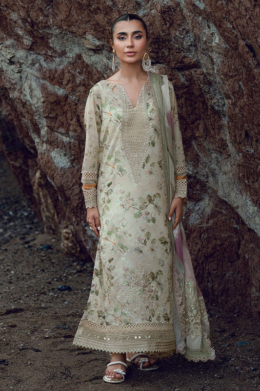 [ SUIT I ] - NUREH GARDENIA LAWN EMBROIDERED AND PRINTED 2026