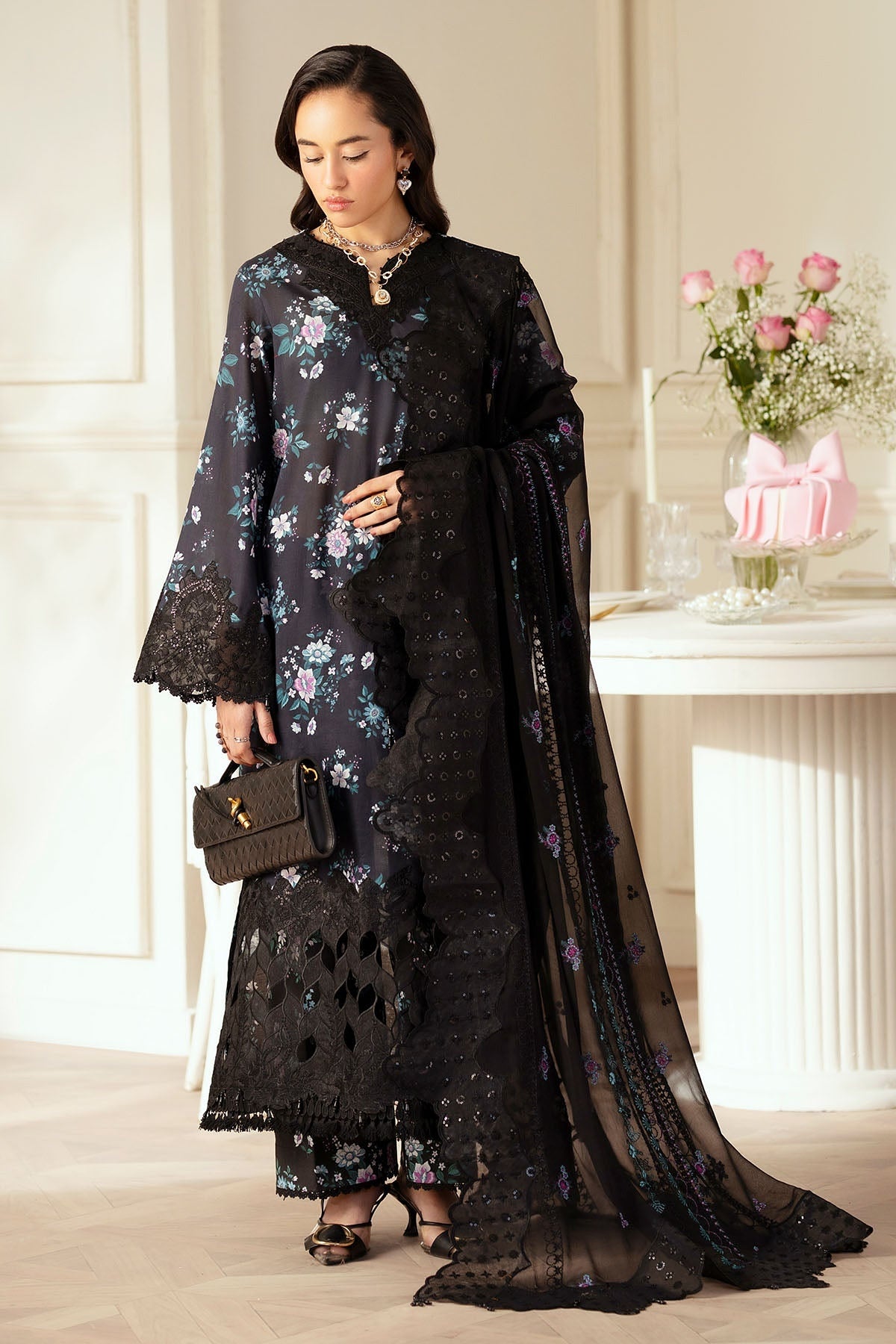 NUREH FEYA EID EDIT LAWN EMBROIDERED 2025