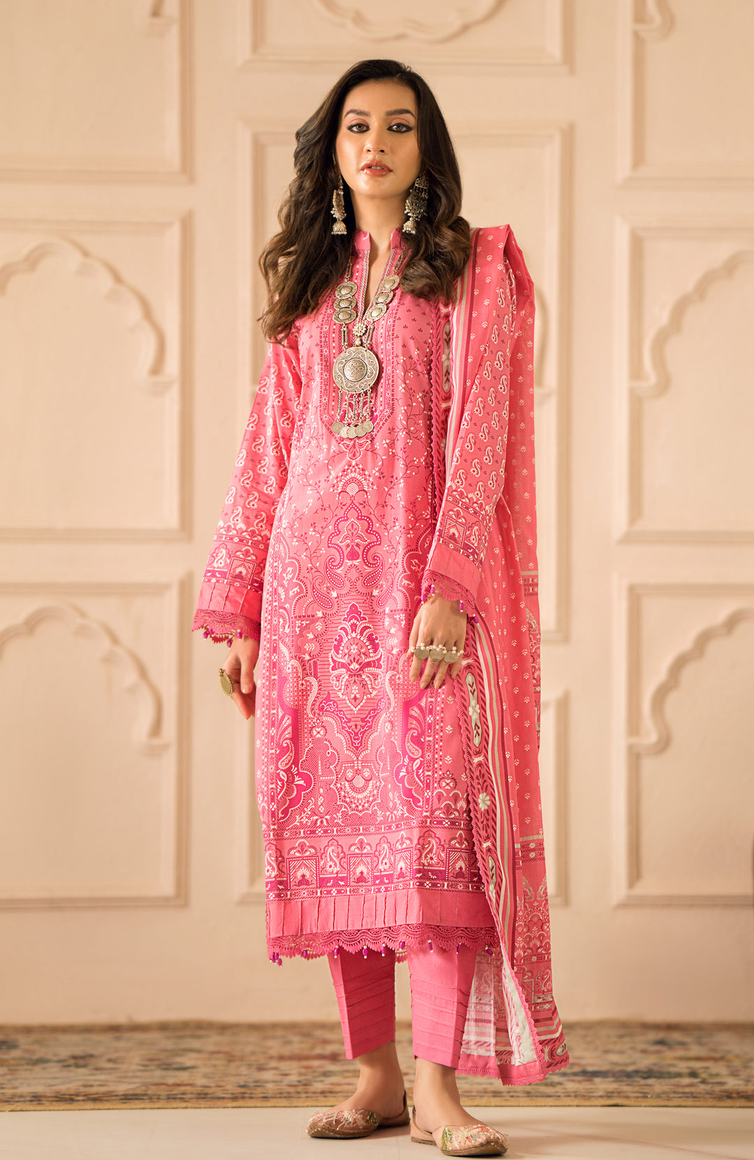 Lawn suit shop with lawn dupatta