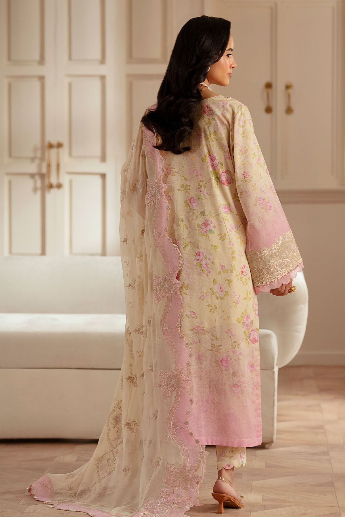 NUREH FEYA EID EDIT LAWN EMBROIDERED 2025