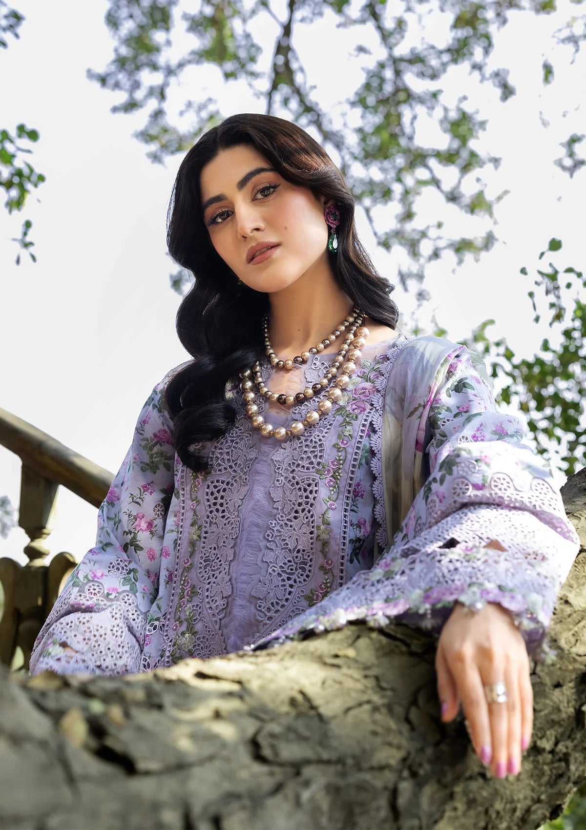 [ SUIT I ] - ELAF CHIKANKARI PRINTS WITH CHIFFON DUPATTA 2026